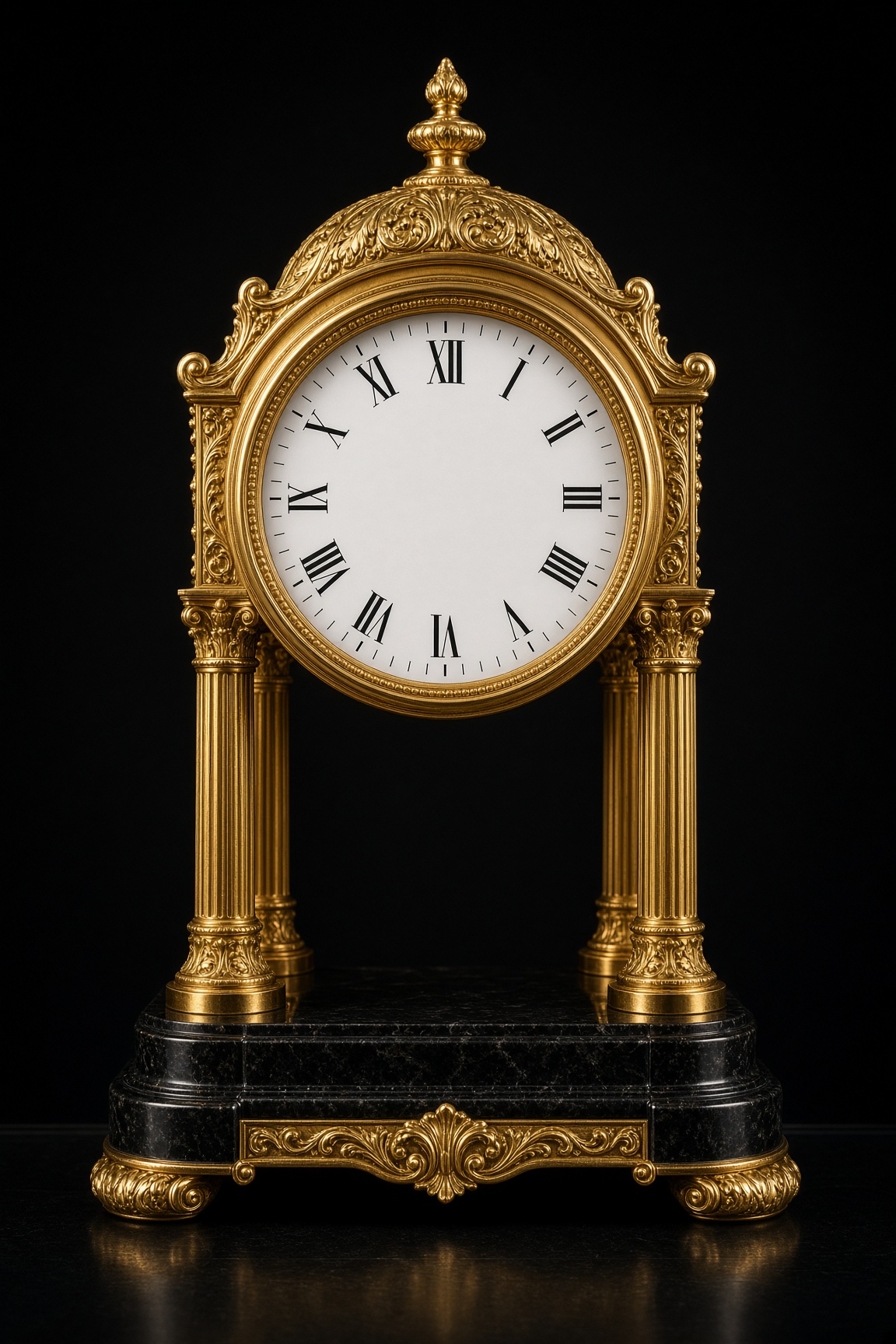 Imperial Column Clock