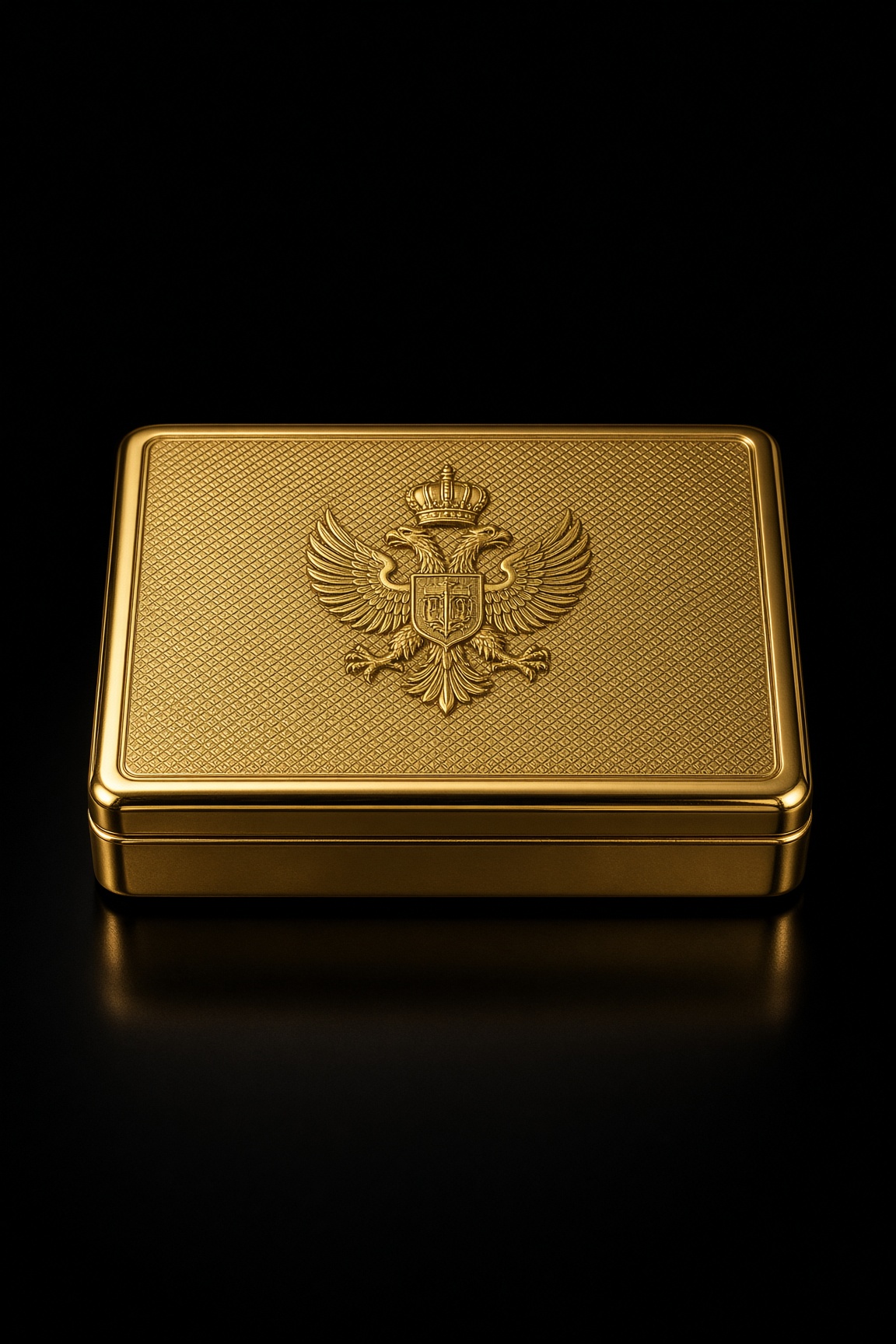 Guilloché Eagle Case
