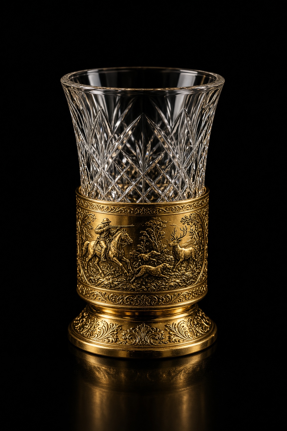 Engraved Podstakannik